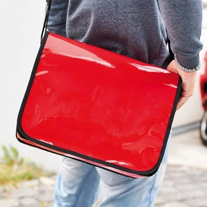 Sacoche brillante en bâche de camion recyclé 12 litres personnalisable