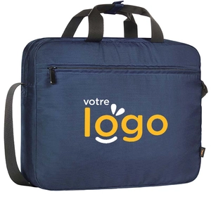 Sacoche ordinateur 15 pouces - en polyester 500D sans PVC personnalisable