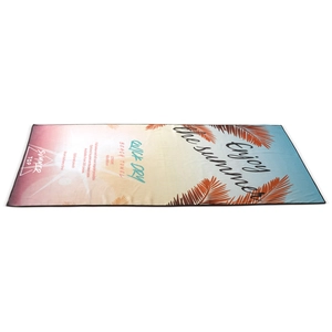 Serviette de plage en microfibre 200g 180 x 100 cm personnalisable