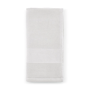 Serviette gaufrée en coton recyclé 500g/m2 - Dimension 30x50 cm personnalisable