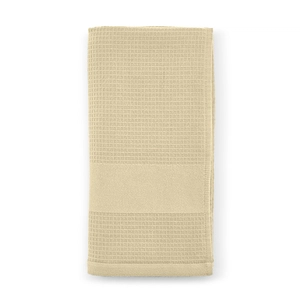 Serviette gaufrée en coton recyclé 500g/m2 - Dimension 70x140 cm personnalisable