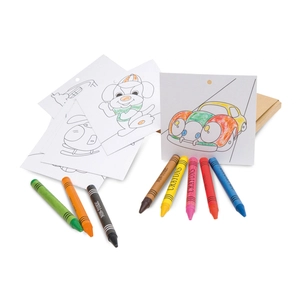 Set de coloriage JAGUAR - inclut 8 crayons et 8 dessins personnalisable