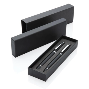 Set stylos Deluxe - un roller et un stylo à bille personnalisable