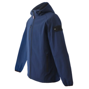 Softshell Homme avec capuche amovible personnalisable