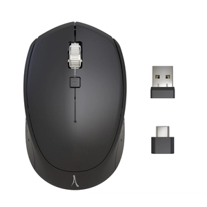 Souris éco sans fil avec double dongle Type A et Type C personnalisable