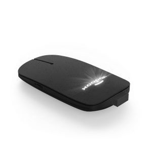 Souris sans fil et sans piles POKKET biodégradable personnalisable