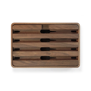 Station de chargement smartphone et tablette en bois personnalisable