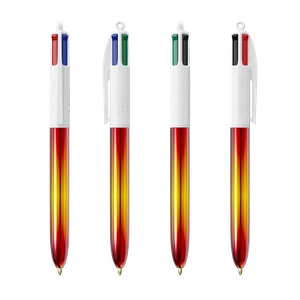 Stylo 4 couleurs BIC® Flags Collection personnalisable