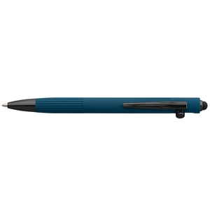 Stylo à bille en aluminium recyclé - mécanisme à bouton-poussoir et stylet personnalisable