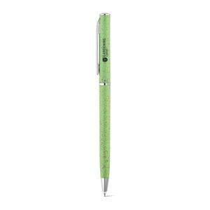 Stylo à bille en fibre de paille de blé et ABS personnalisable