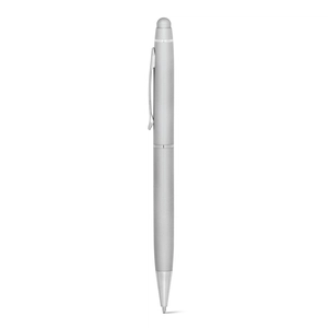 Stylo à bille en métal JULIE -  avec stylet personnalisable