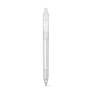 Stylo à bille en plastique recyclé HYDRA - translucide personnalisable