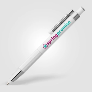 Stylo aluminium recyclé, monochrome - stylet anti-stress personnalisable