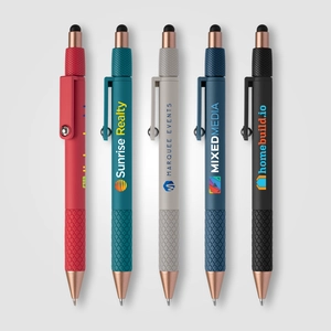Stylo Antistress en Plastique Recyclé avec Stylet personnalisable
