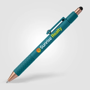 Stylo Antistress en Plastique Recyclé avec Stylet personnalisable