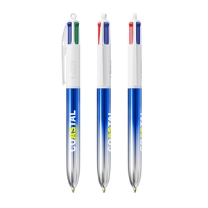 Stylo BIC® 4 Couleurs® Bicolor personnalisable