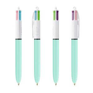 Stylo BIC® 4 Couleurs Fashion bille personnalisable