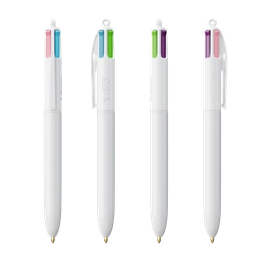 Stylo BIC® 4 Couleurs Fashion bille personnalisable