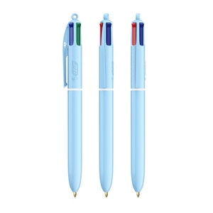 Stylo BIC® 4 Couleurs® Pastel personnalisable