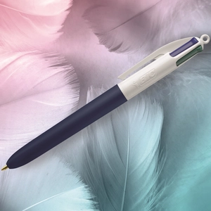Stylo BIC® 4 Couleurs Soft personnalisable