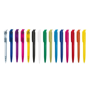Stylo bille en plastique recyclé RPET - écriture bleue personnalisable