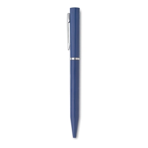 Stylo bille twist paille de blé/ABS encre bleue personnalisable