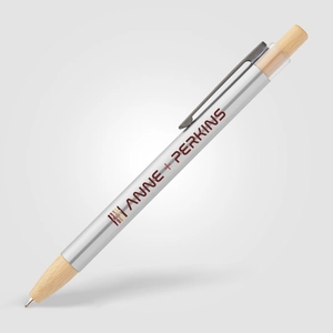 Stylo en acier inoxydable recyclé personnalisable