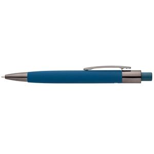 Stylo en aluminium recyclé avec corps soft-touch personnalisable