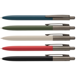 Stylo en aluminium recyclé avec finition métal canon de fusil personnalisable