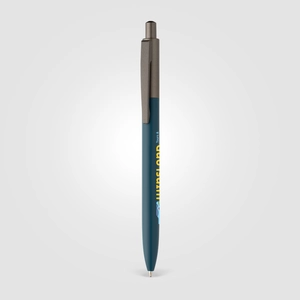 Stylo en aluminium recyclé avec finition métal canon de fusil personnalisable