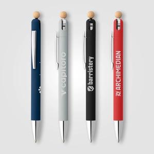 Stylo en aluminium recyclé avec fonction anti-stress