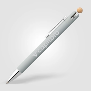 Stylo en aluminium recyclé avec fonction anti-stress personnalisable
