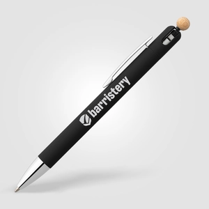 Stylo en aluminium recyclé avec fonction anti-stress personnalisable