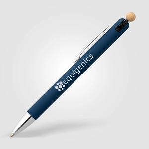 Stylo en aluminium recyclé avec fonction anti-stress personnalisable