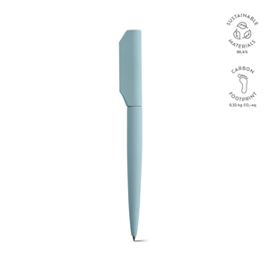 Stylo en aluminium recyclé, encre noire 1 km Dokumental® personnalisable