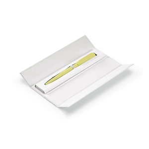 Stylo en aluminium recyclé, encre noire 1 km Dokumental® personnalisable