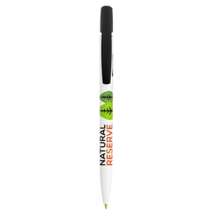 Stylo Media Clic BIO ballpen - corps 100% biodégradable personnalisable