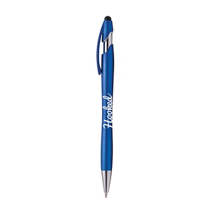 Stylo métal LA JOLLA, avec stylet et clip assorti personnalisable