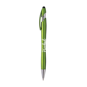 Stylo métal LA JOLLA, avec stylet et clip assorti personnalisable