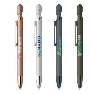 Stylo Métallique avec stylet - design contemporain personnalisable