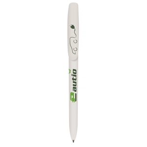 Stylo opaque blanc SUPER CLIP BIC® personnalisable