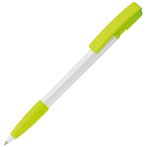 Stylo opaque NASH avec grip caoutchouc et clip courbé personnalisable