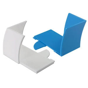 Support bloc papier, porte bloc papier FSC carré 89x89x42 mm personnalisable