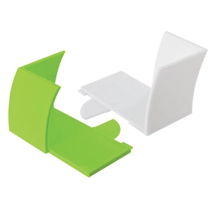 Support bloc papier, porte bloc papier FSC carré 89x89x42 mm personnalisable