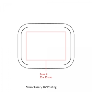 Support magnétique pour voiture en fibre de blé et métal personnalisable