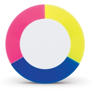 Surligneur ROND avec 3 couleurs d'écritures personnalisable