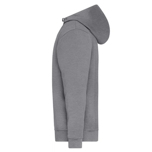 Sweat à capuche demi zippé en coton BIO - fermeture YKK 290g personnalisable