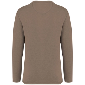 Sweat-shirt écoresponsable à col rond délavé unisexe - Fabrication Europe personnalisable