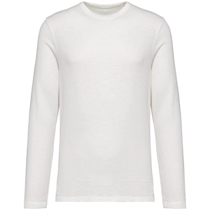 Sweat-shirt écoresponsable à col rond délavé unisexe - Fabrication Europe personnalisable