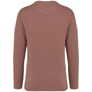 Sweat-shirt écoresponsable à col rond délavé unisexe - Fabrication Europe personnalisable